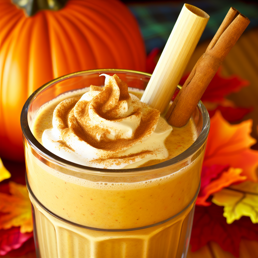 “Pumpkin Spice Smoothie”