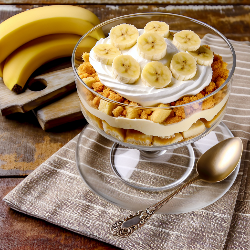 “Easy Banana Pudding”