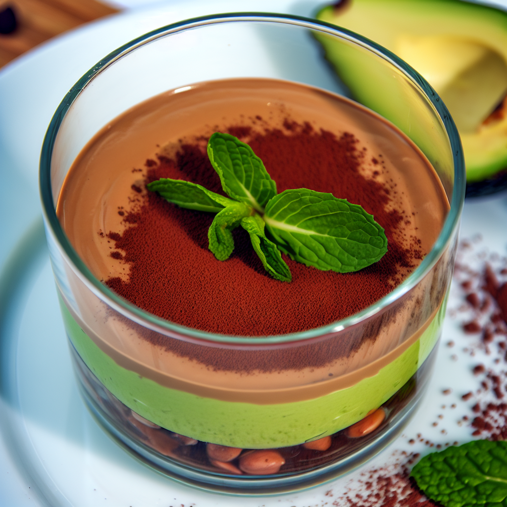 “Chocolate Avocado Mousse”