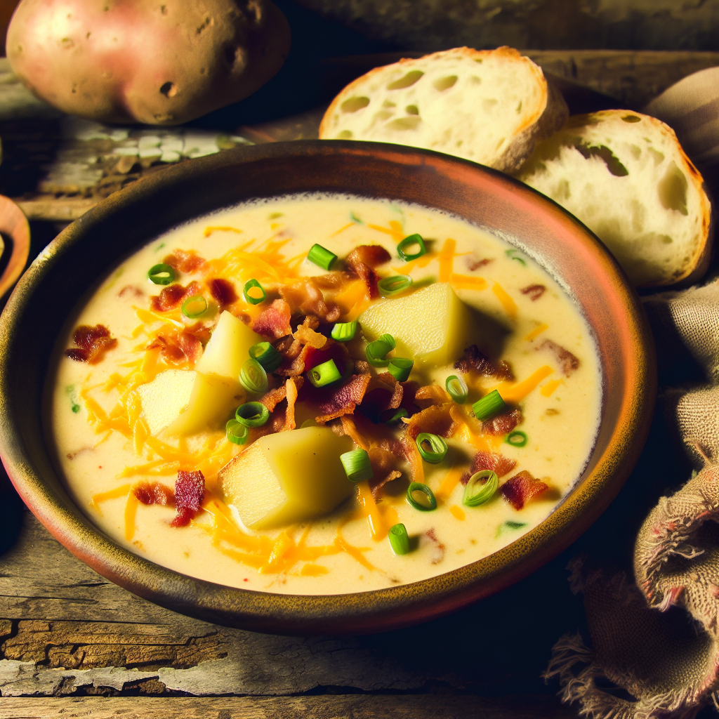 “Loaded Baked Potato Soup”